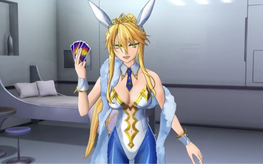 fgo arcade街机 泳装呆毛兔女郎3d回转动画介绍_哔哩哔哩_bilibili