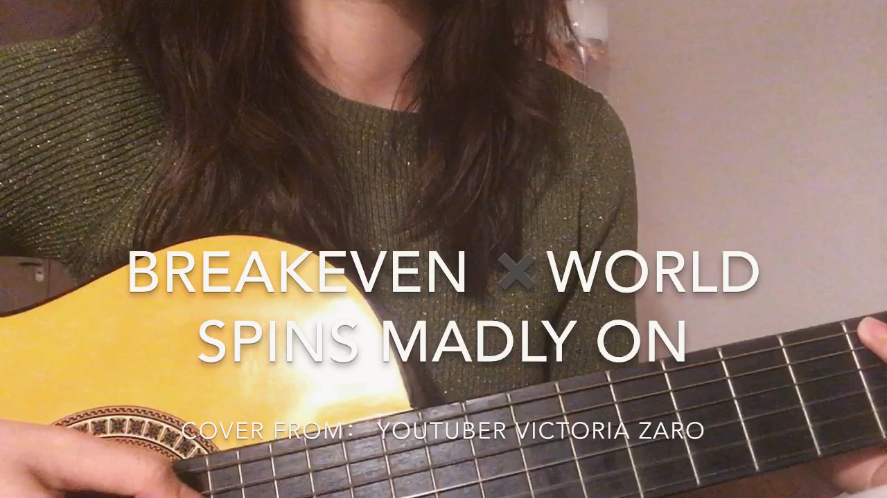 [图]【breakeven&world spins madly on】一首即兴mix cover 原翻自一位油管er