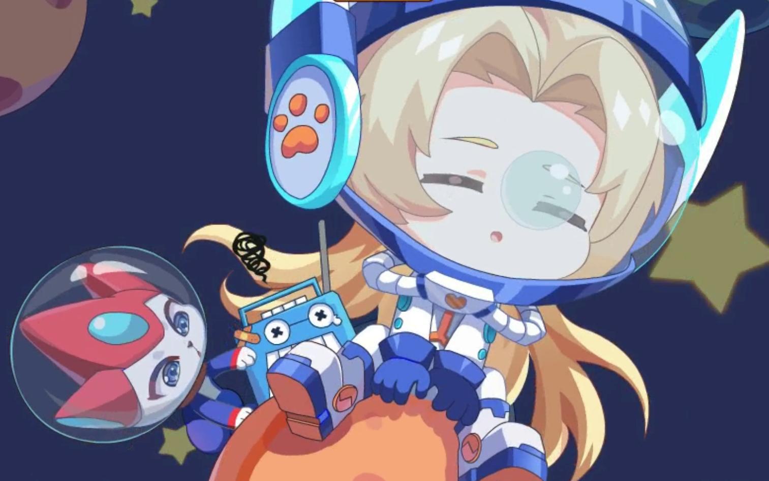 奥奇传说星梦宇航超能丨可爱的宇航员小超能登场