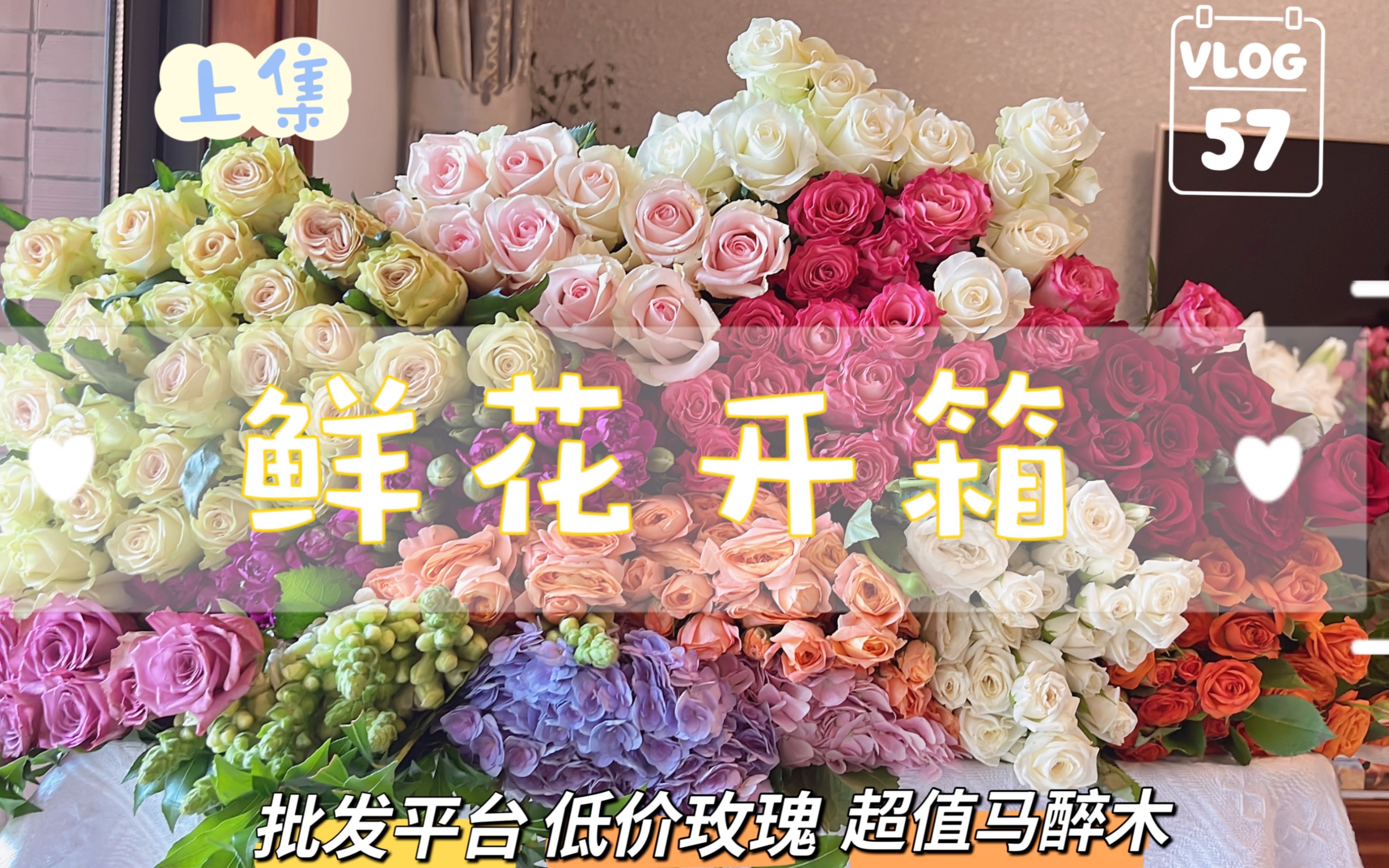 网购鲜花开箱|尝试新平台,完美下车(上集)哔哩哔哩bilibili