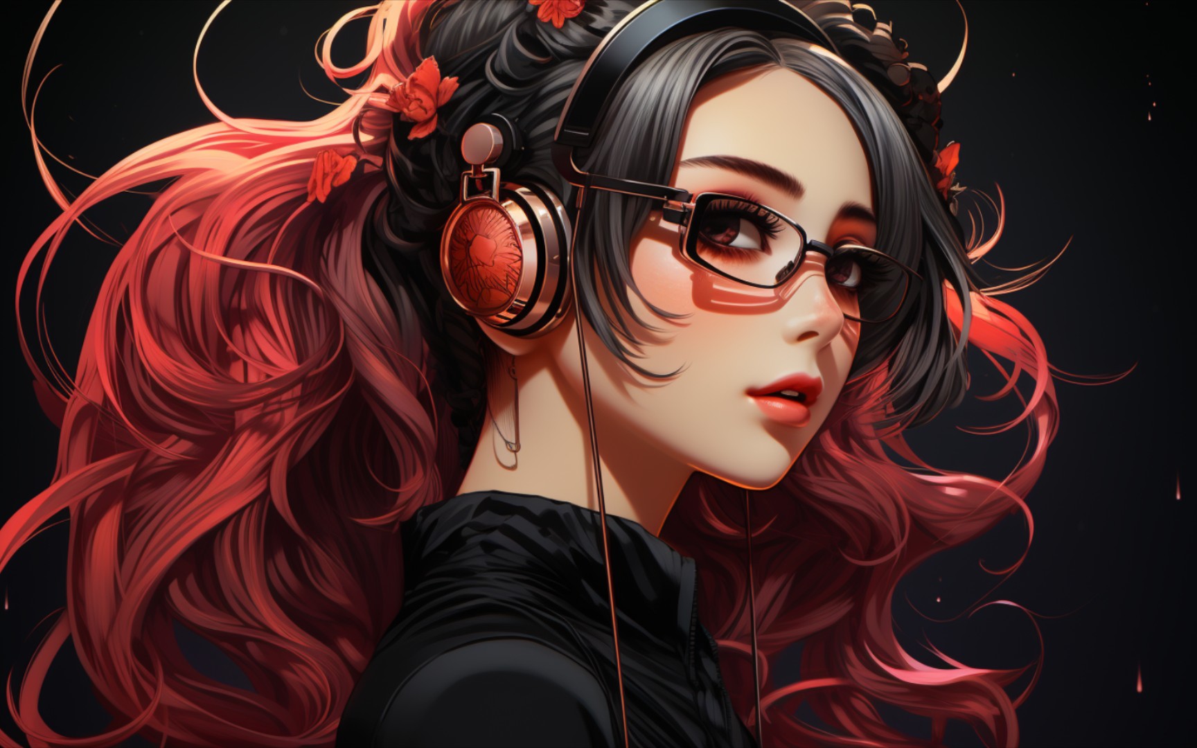 烈焰红唇锁人心