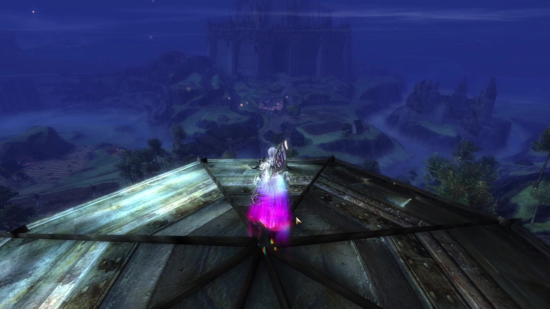 激战2微光奥罗拉背部滑翔翼