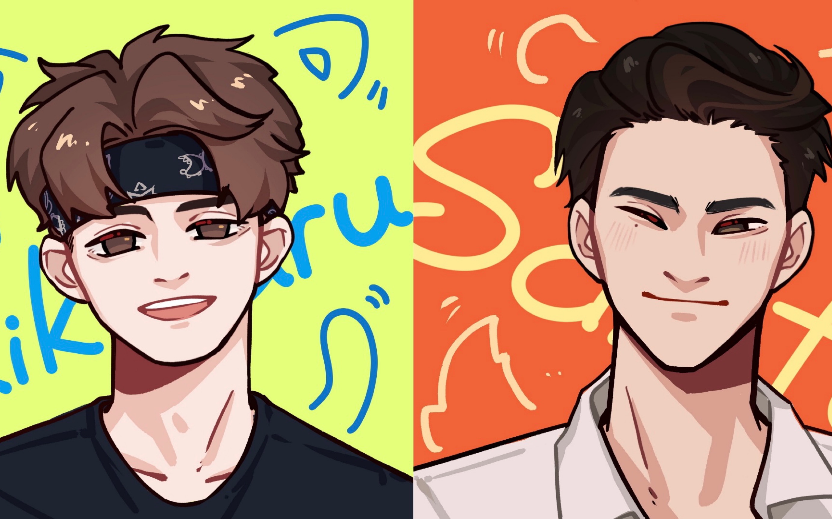 【力丸&赞多】小猫咪和大狗勾