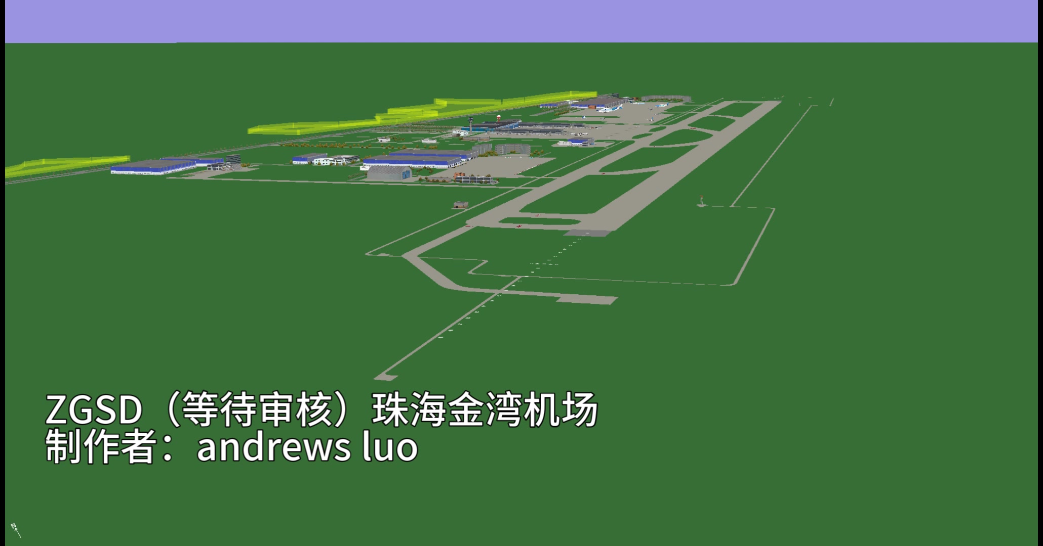 RFS中国hd机场制作团队成果展示手机游戏热门视频