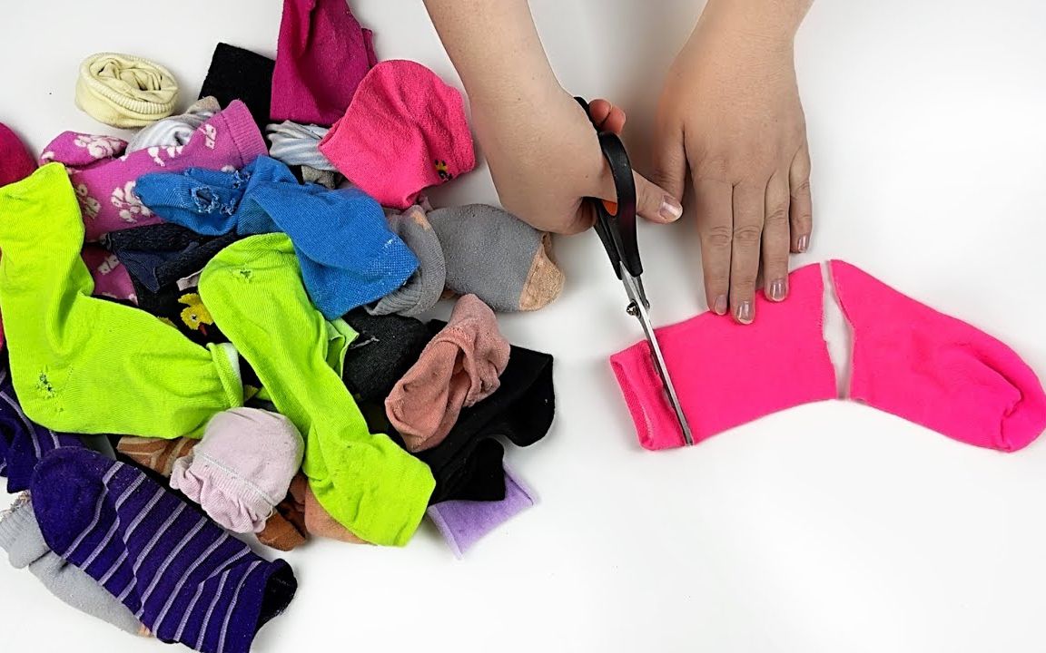 活动  变废为宝!教你用旧袜子做成地毯,你会用吗?