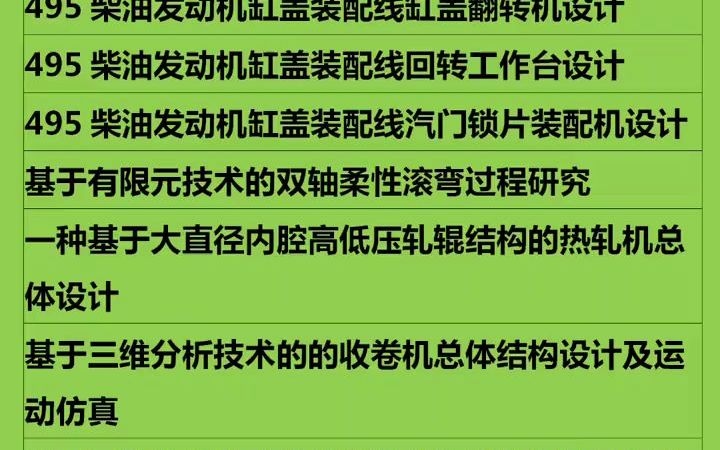 [图]136_机械设计制造及其自动化专业论文题目有哪些？#开题报告#毕业论文