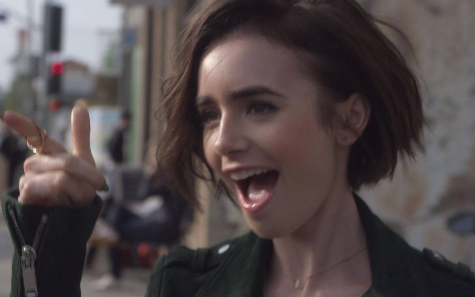 lily collins 莉莉·柯林斯 lanc08me energie de vie