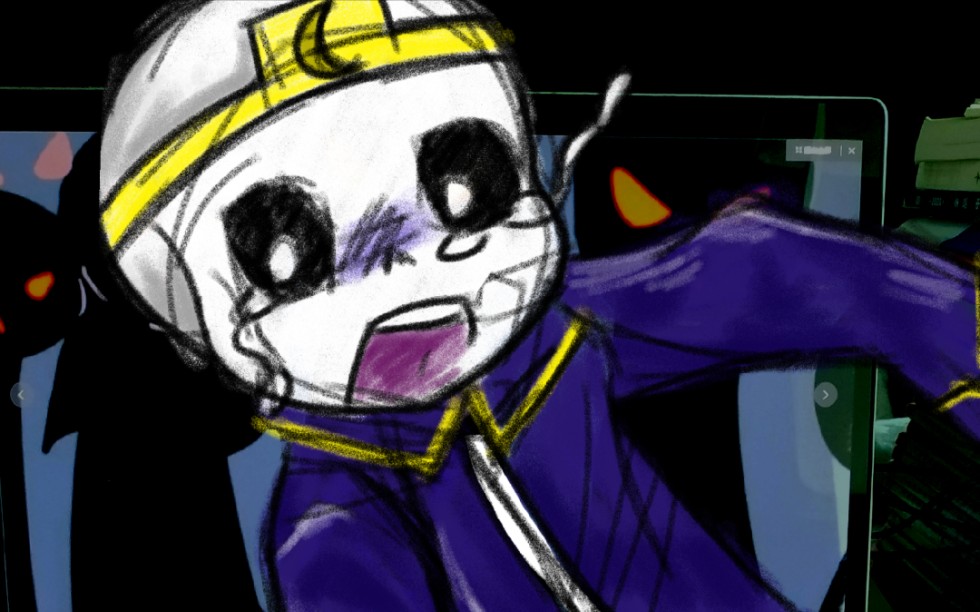 undertaleaudreamtale指绘nightmare我来救你了