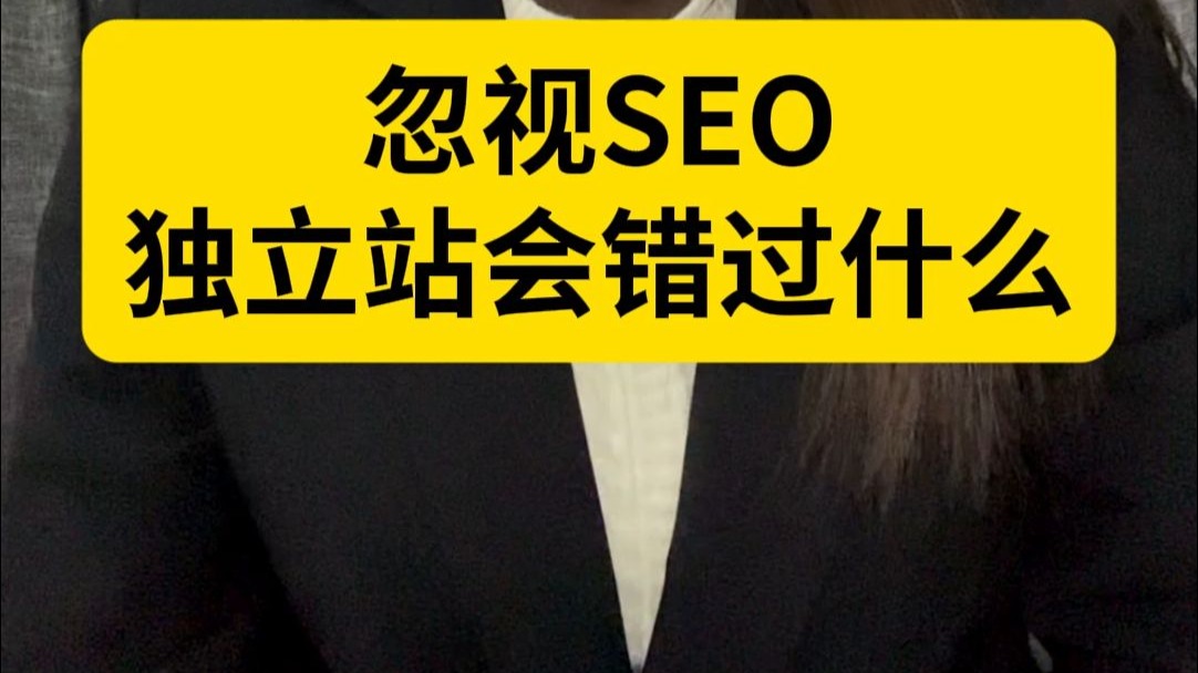 忽视SEO,独立站会错过什么?哔哩哔哩bilibili