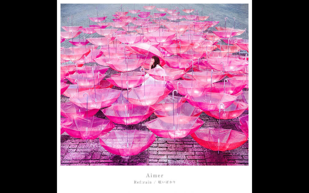 Aimer《Ref:rain / 眩いばかり-After Rain -Scarlet ver.-》_哔哩哔哩_