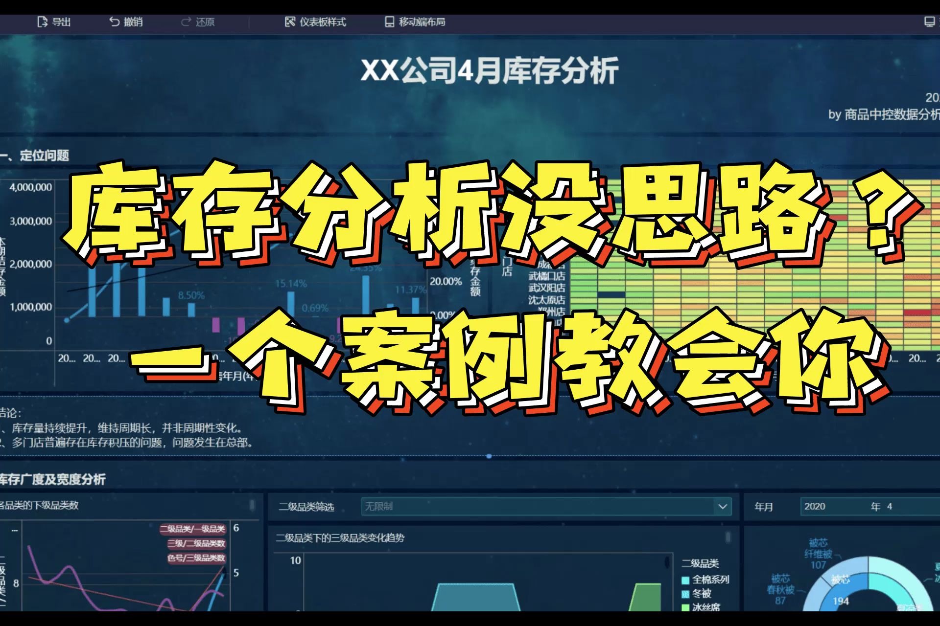 「数据分析思路」带大家做一次完整的商品库存分析,轻松掌握库存分析思路!哔哩哔哩bilibili