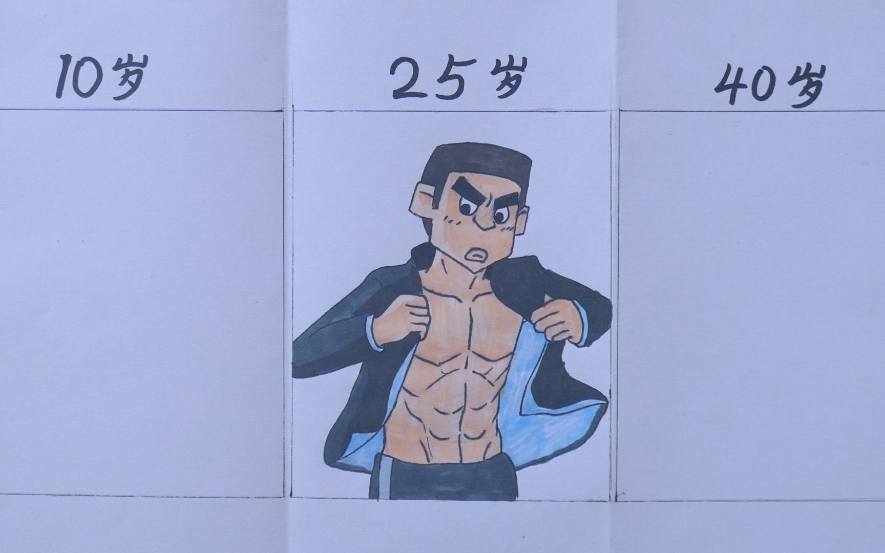 男人15年颜值会变化多大漫画刺客伍六七何大春10到40岁40帅气