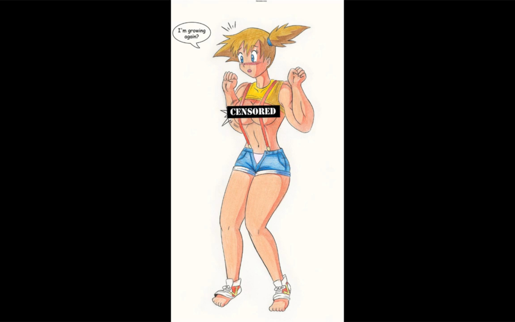 小霞的肌肉生长