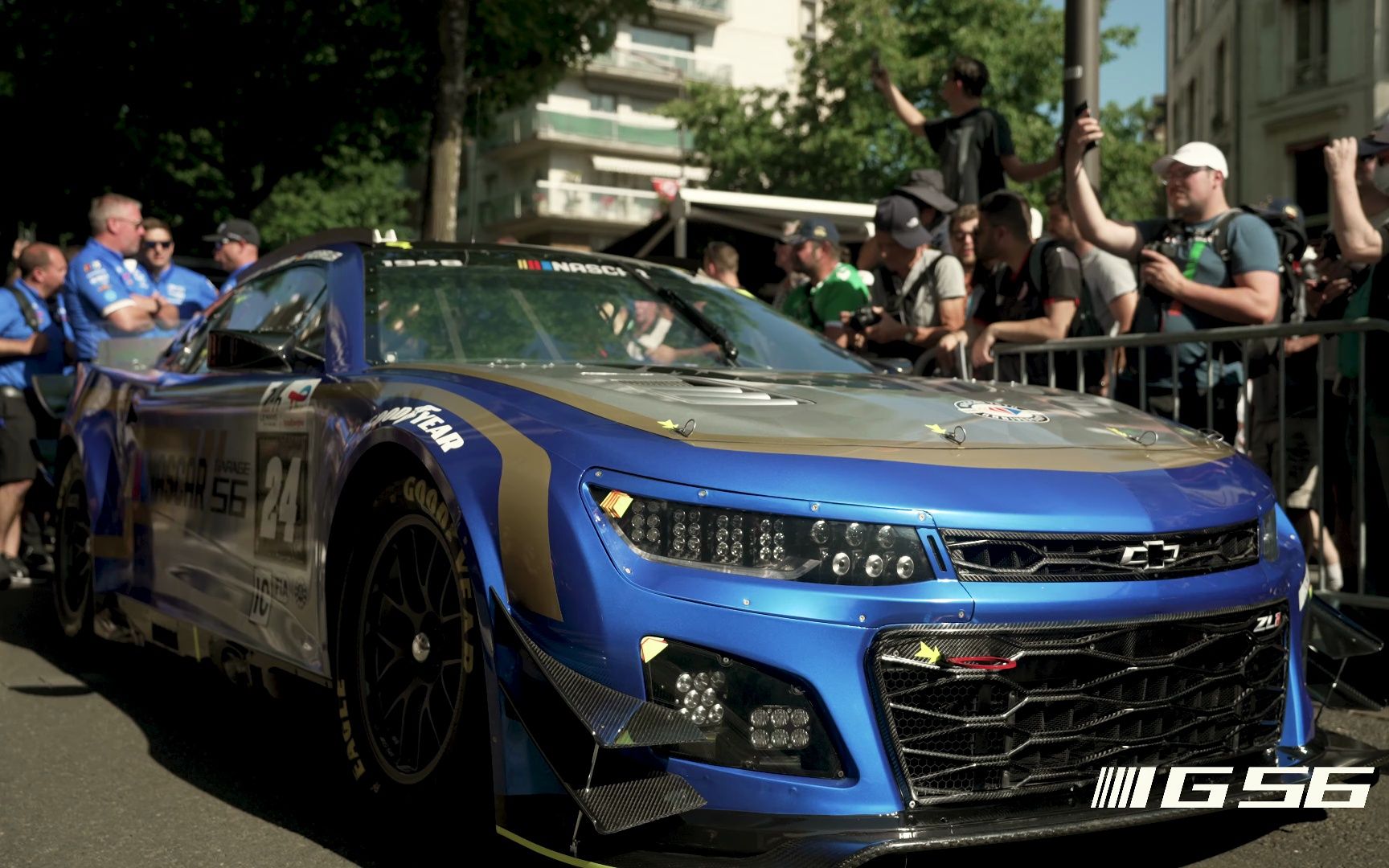 [4k]garage 56 scrutineering at the 24 hours of le mans