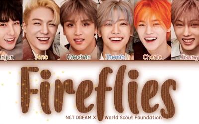 【中字】nct dream - fireflies 歌词分配版