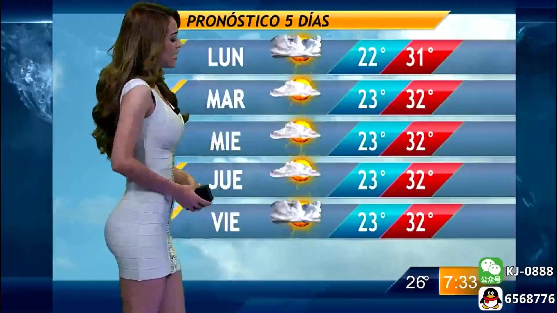 宅男福利 墨西哥最性感天气预报女主播加西亚(Yanet Garcia) 2015年合辑哔哩哔哩bilibili