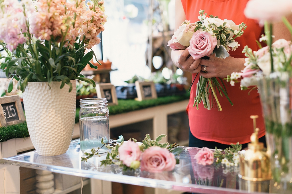 专业花艺培训师教你学习花艺插花!