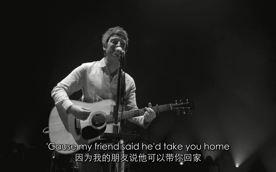 [图]Noel Gallagher - Supersonic (Live at The O2 2012) 中英字幕