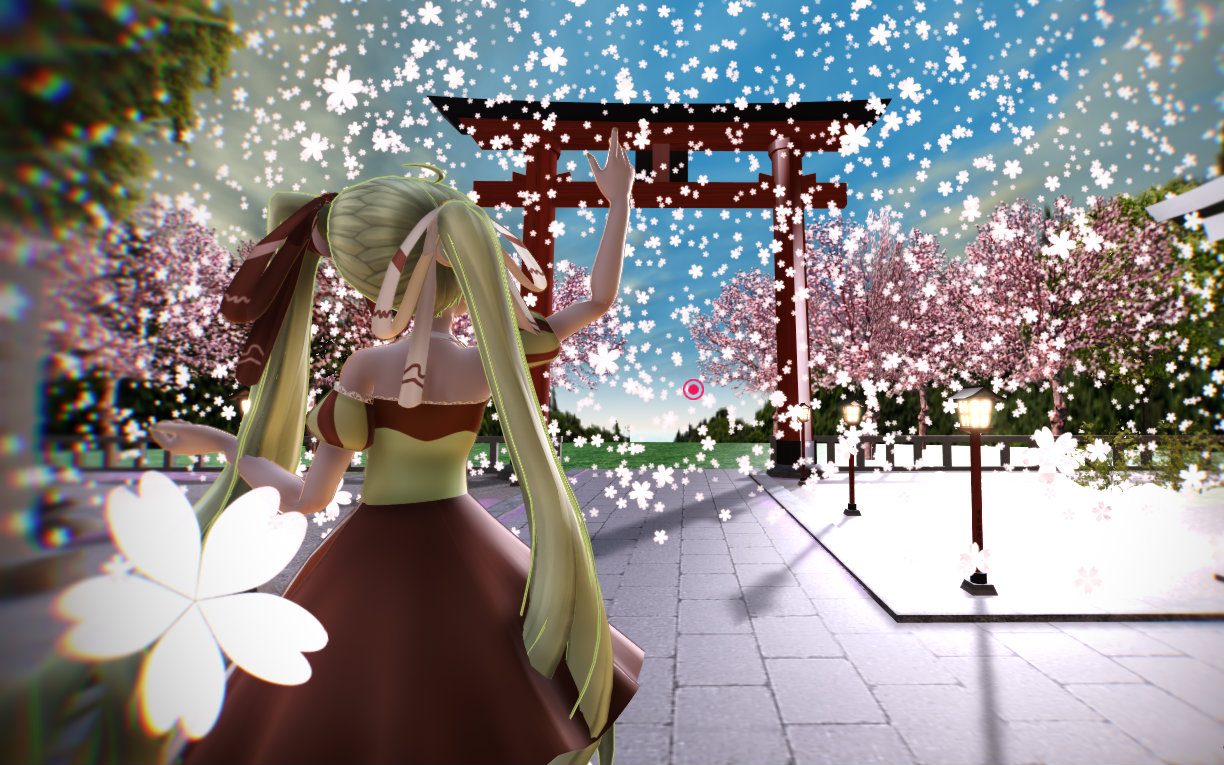 【mmd·極樂淨土】miku:吶!你喜歡什麼季節?