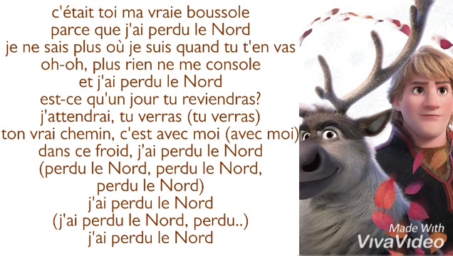 lost in the woods 法语版 j'ai perdu le nord