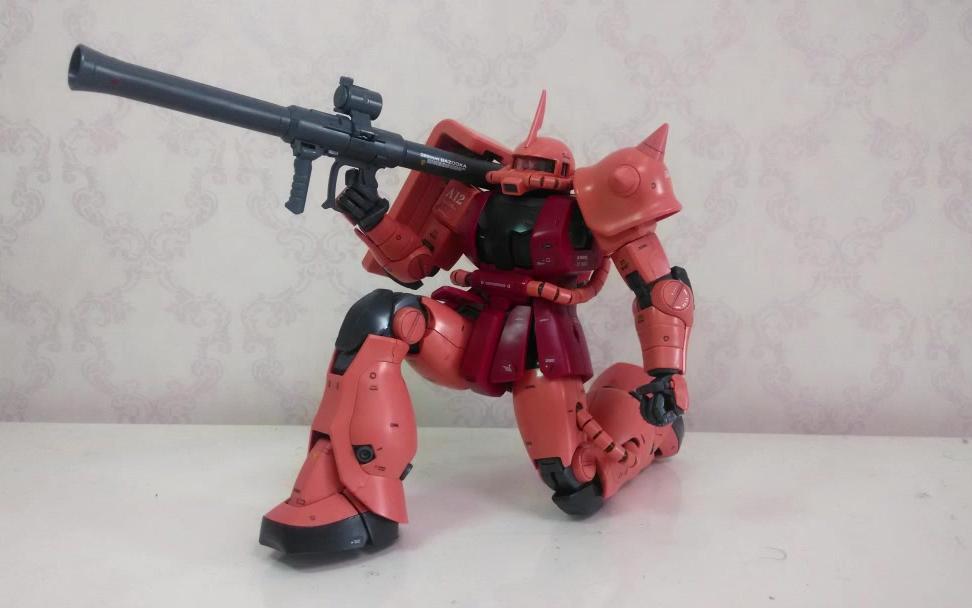 亮仔分享_mg扎古2.0动力管拼装心得