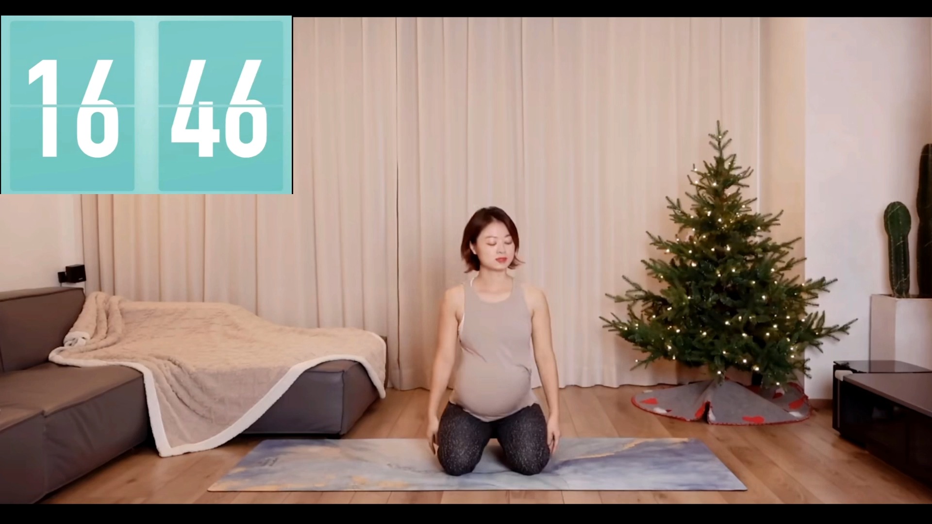 26分钟.油管超火孕产瑜伽