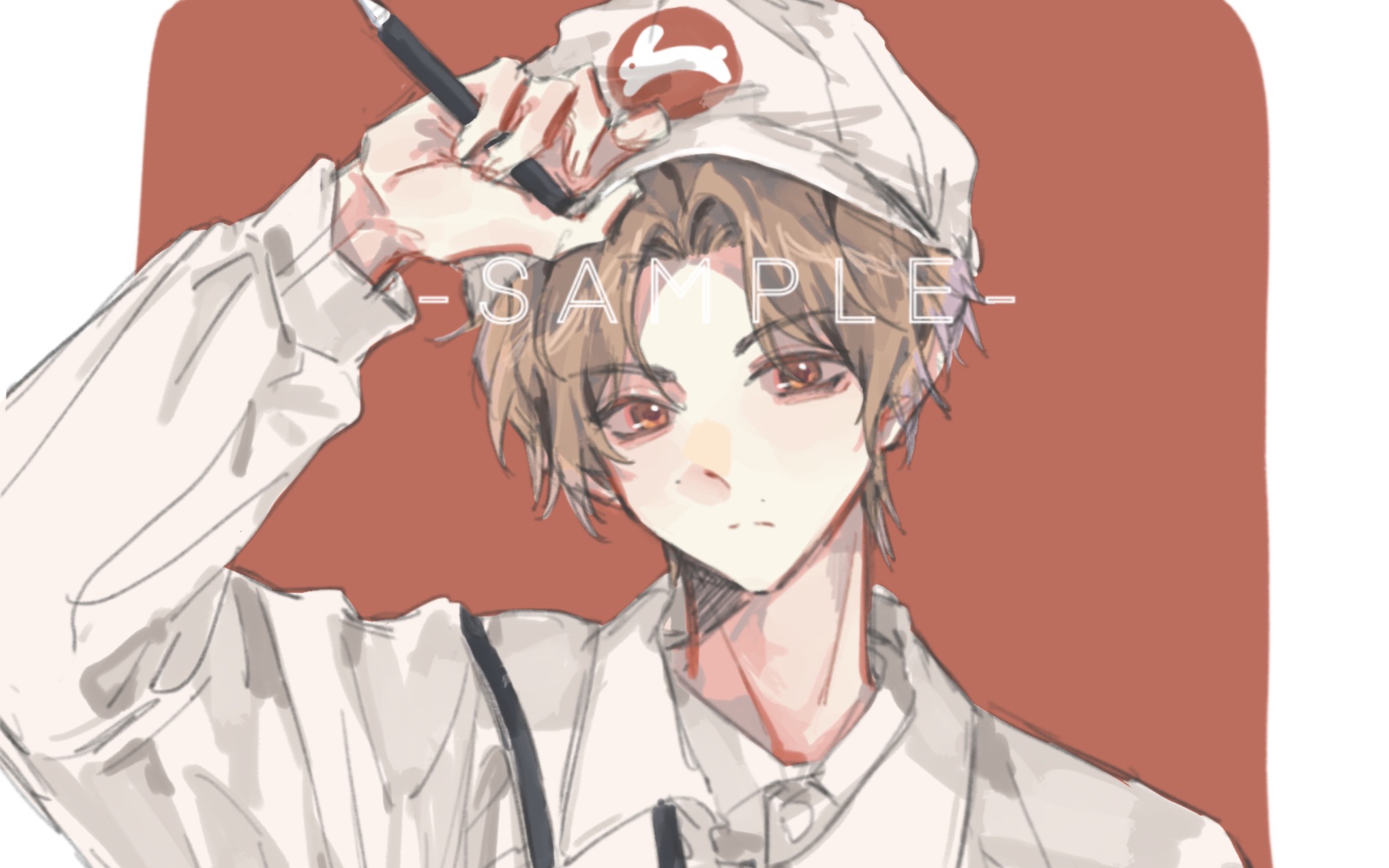 【procreate】桃井太郎