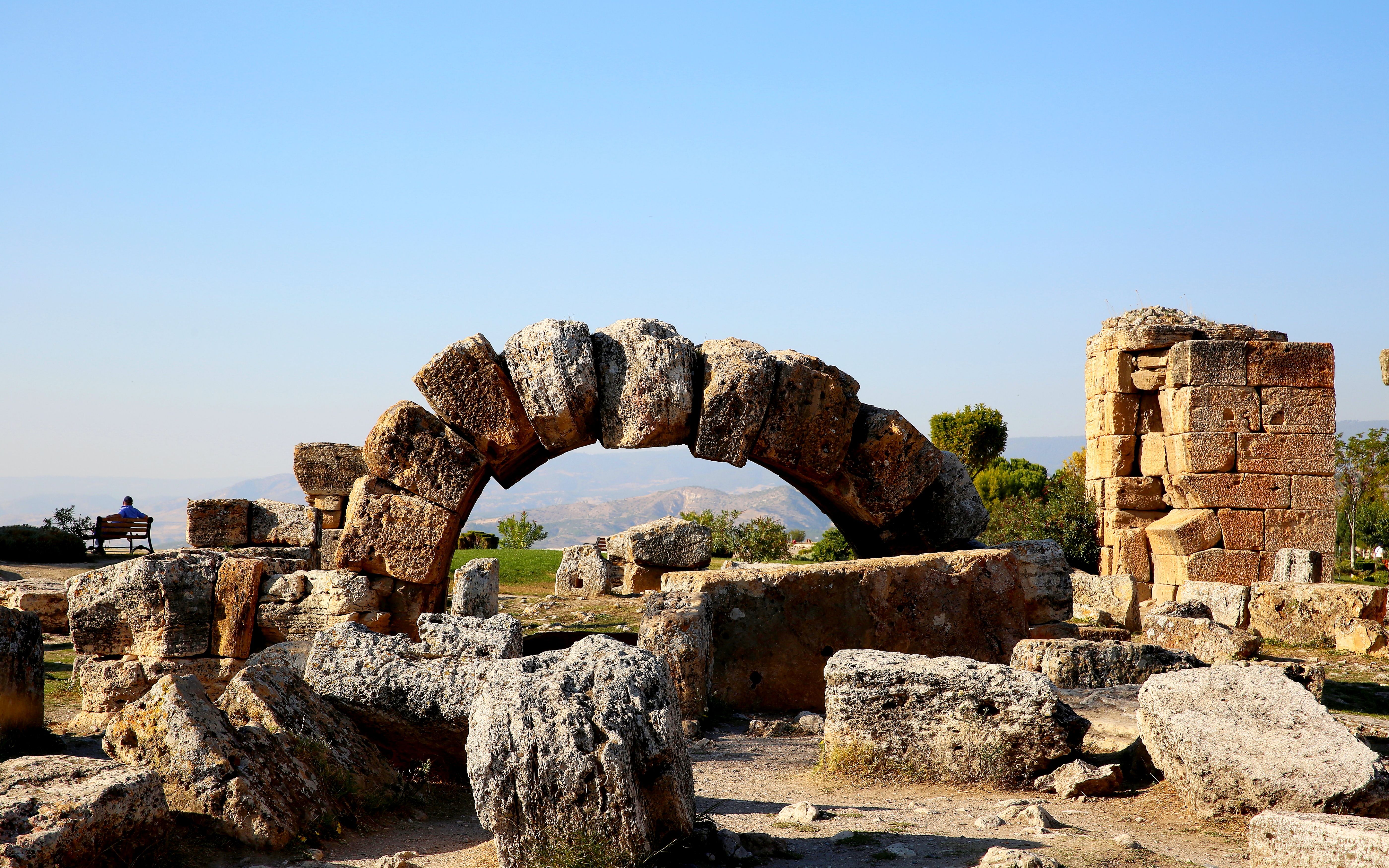 土耳其-希拉波利斯(hierapolis)古城遗址