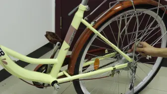 通勤自行车后刹灵敏度调试安装