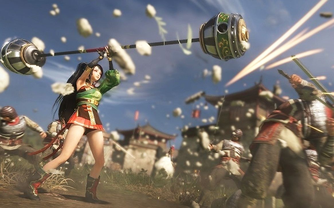 三国无双8 关羽败走麦城,关银屏奋战拼杀!【dlc武器双头锤】