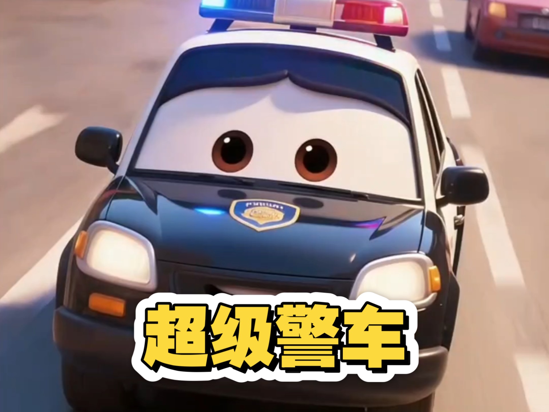 诉说着愿望:长大后我要当警察,我要抓坏人