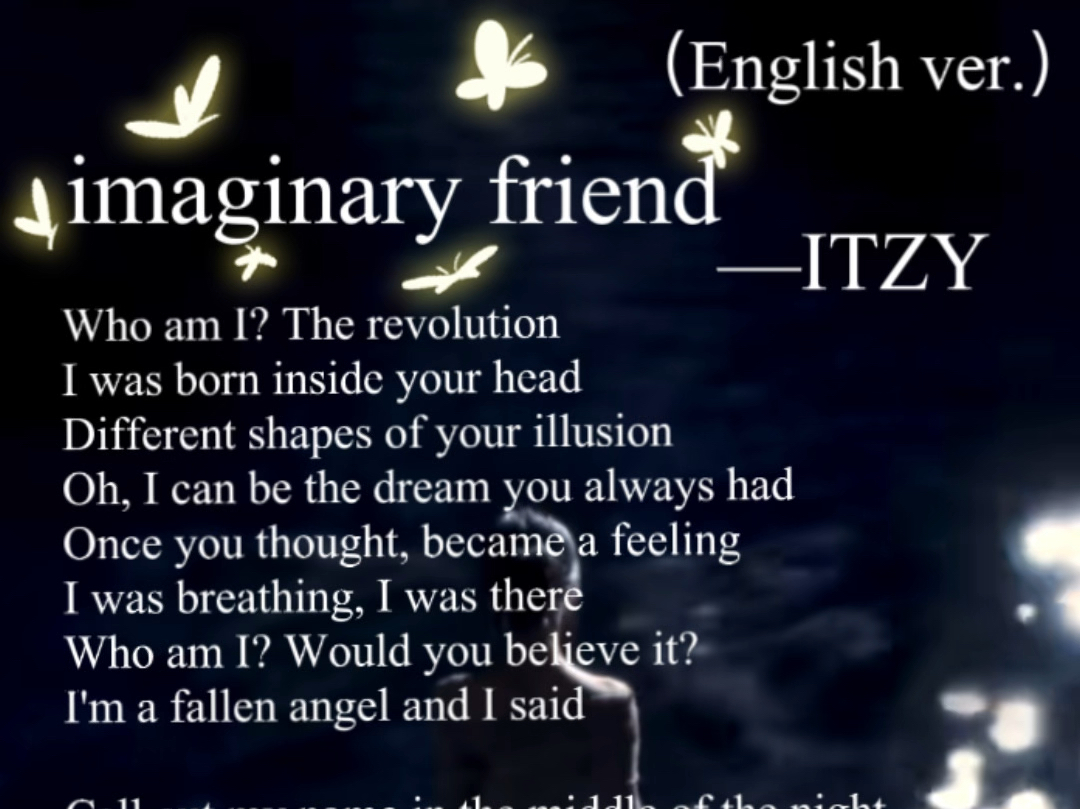 Imaginary friend(英文版)哔哩哔哩bilibili