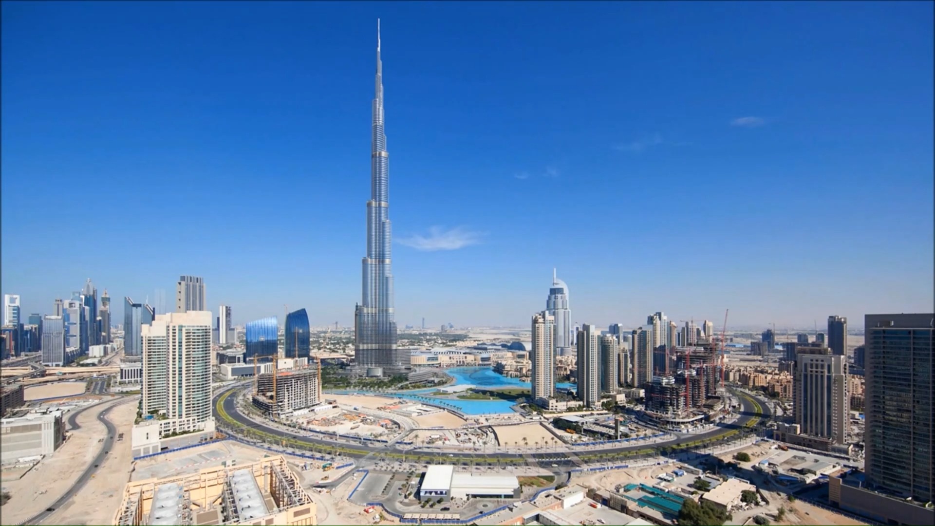 遥看迪拜的一天