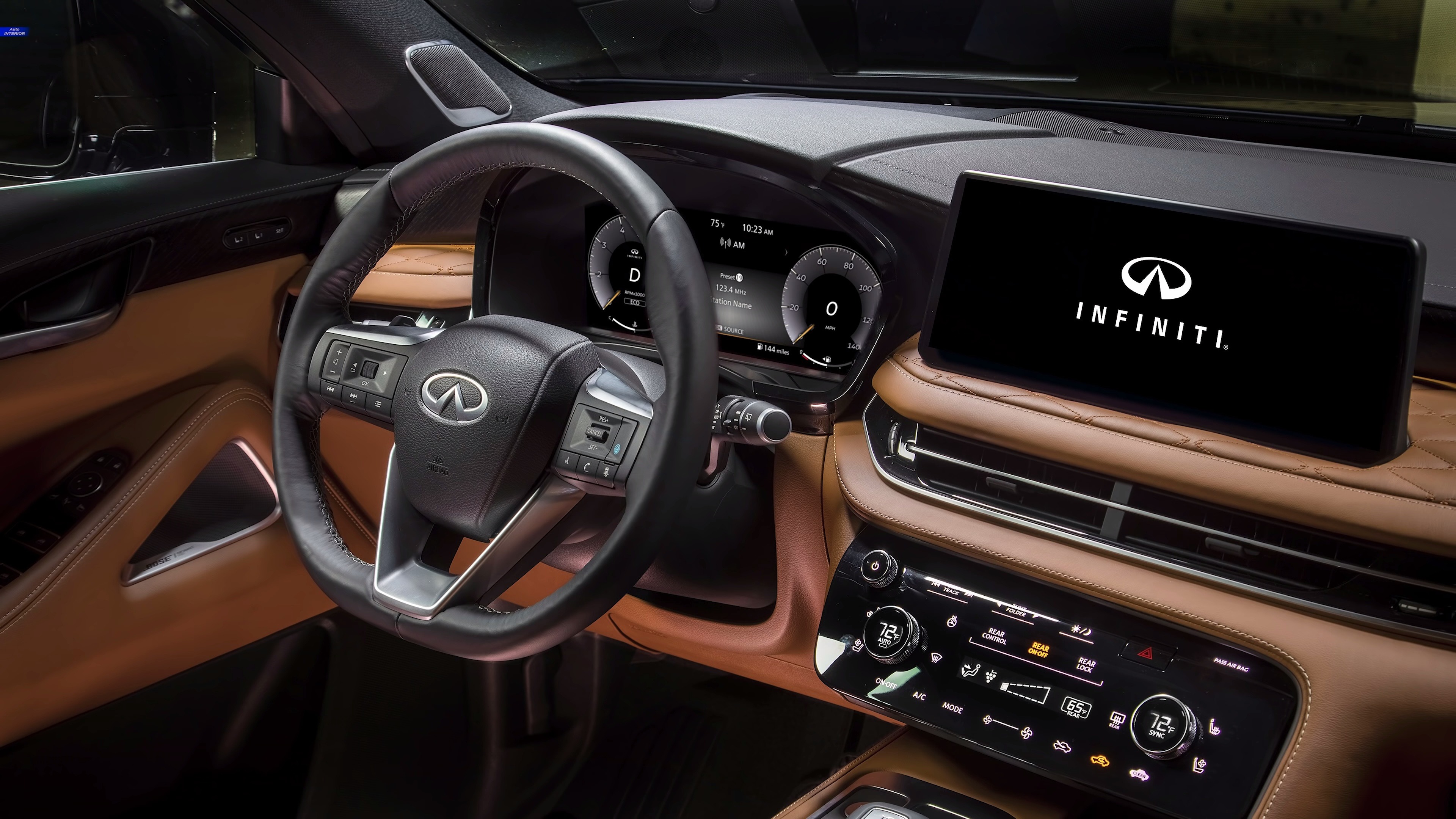 【内饰大赏】2022 英菲尼迪 qx60_哔哩哔哩_bilibili