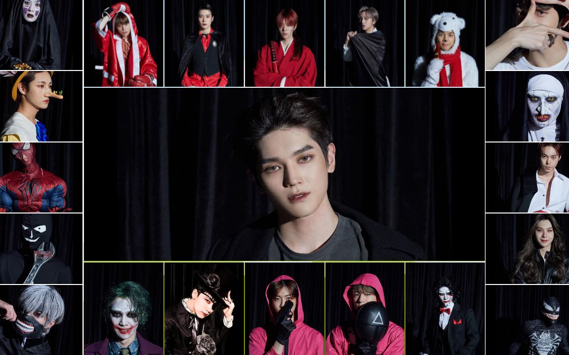 【nct】万圣节变装 团体里面内卷太厉害了 尤其是这位!