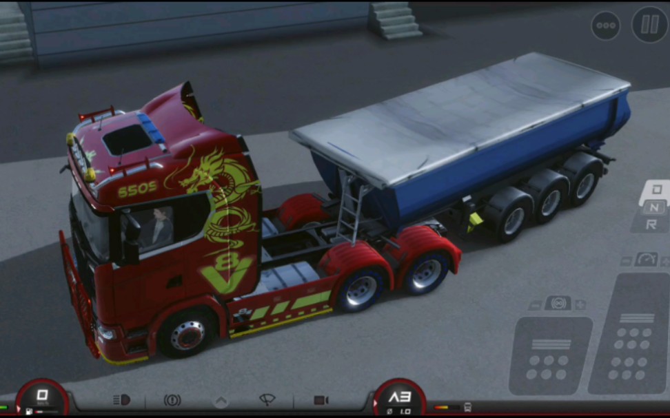 【欧洲卡车模拟3】【truckers of europe 3 实况】,送货去矿山开始就