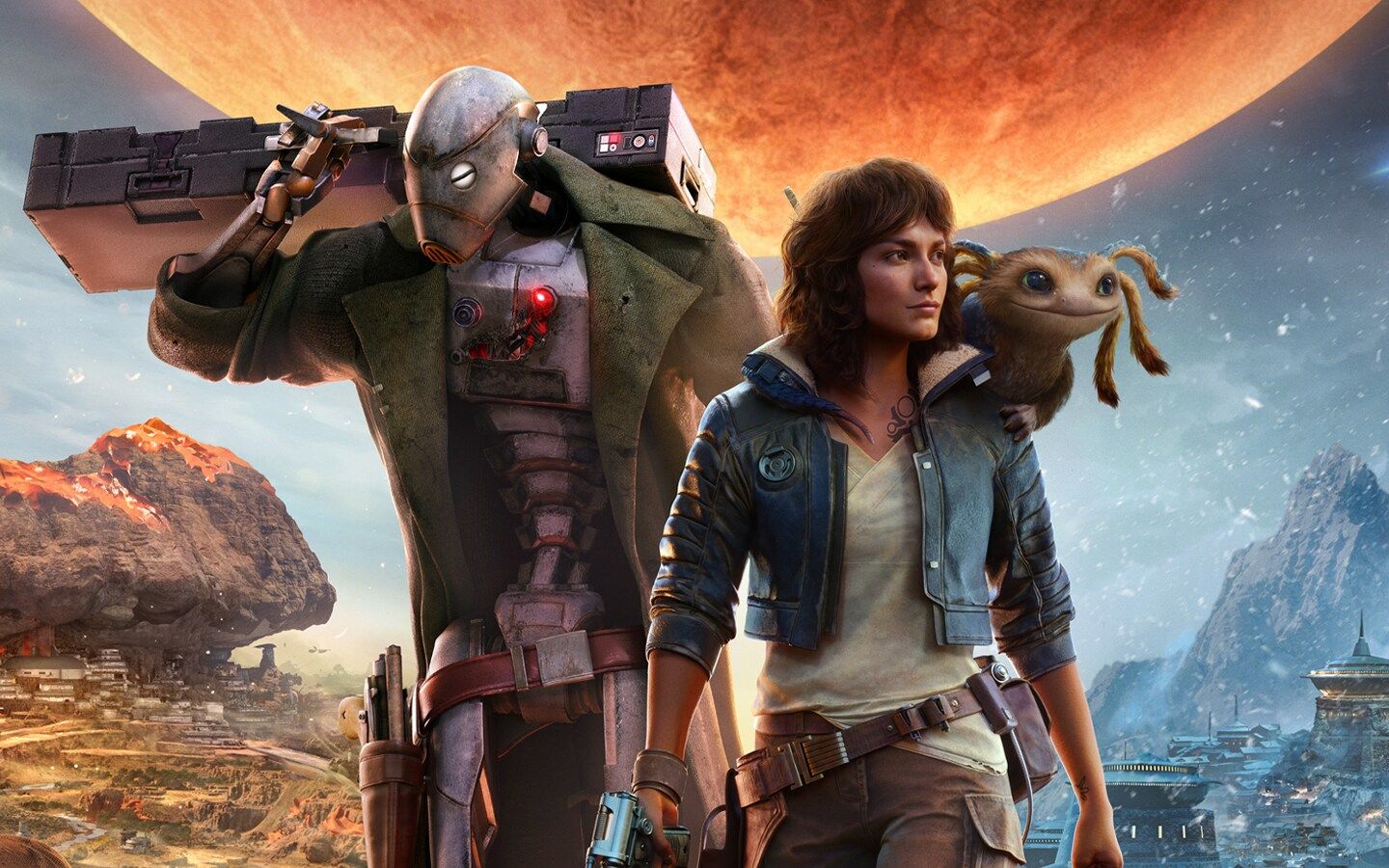 【中字】开放世界《星球大战:亡命徒》公开10分钟游戏演示