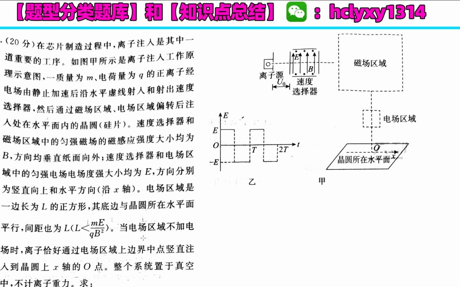 [图]高中物理总复习：组合场中带电粒子的运动问题3