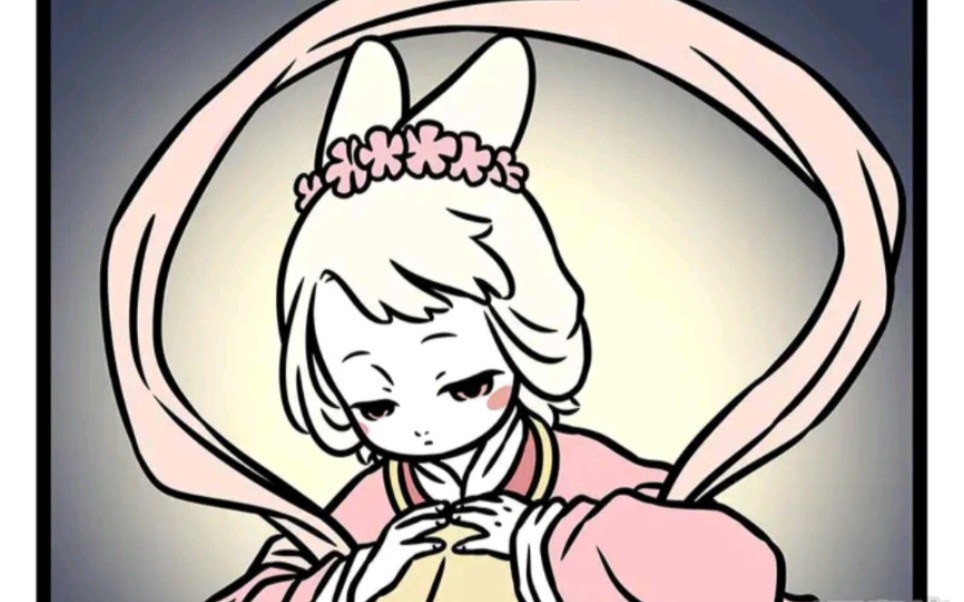 《非人哉》小玉与嫦娥刚来月亮上的故事