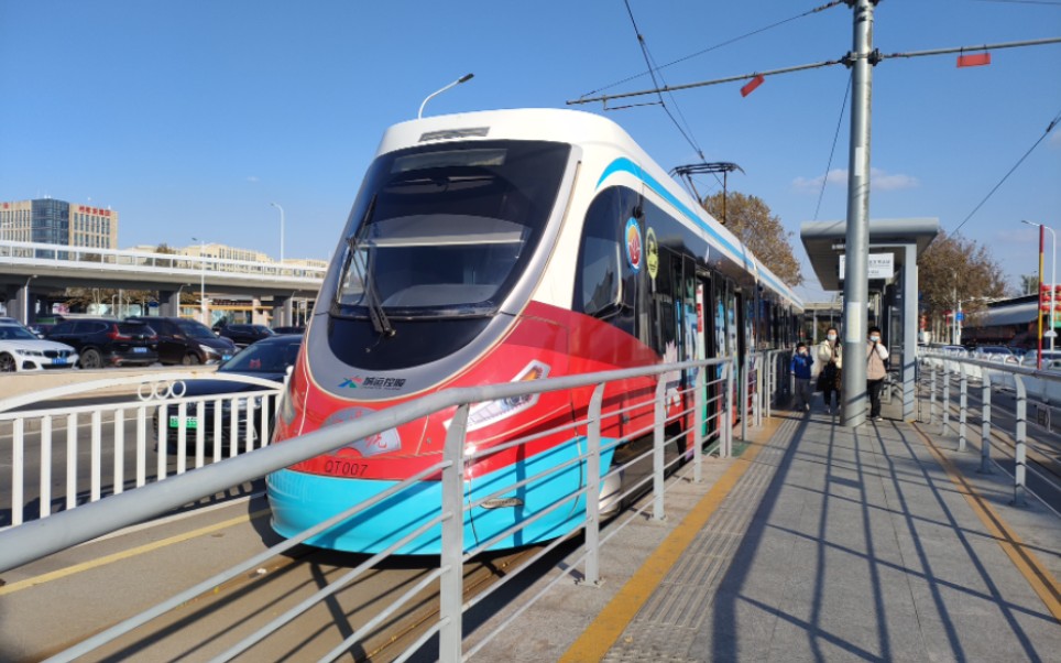 (pov091)(青岛市唯一的有轨电车)青岛有轨电车一号线(农业大学-城阳