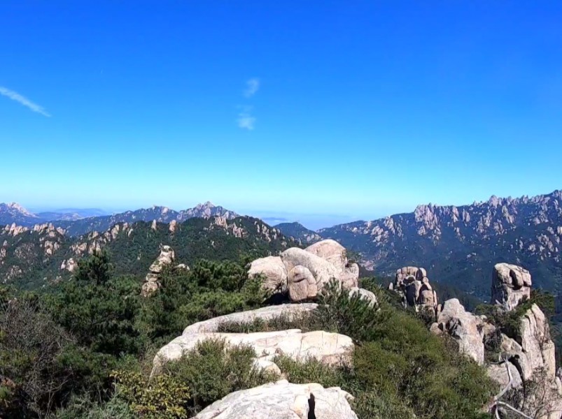 大美崂山 狮子峰 青峰顶 ,2024,9,22日
