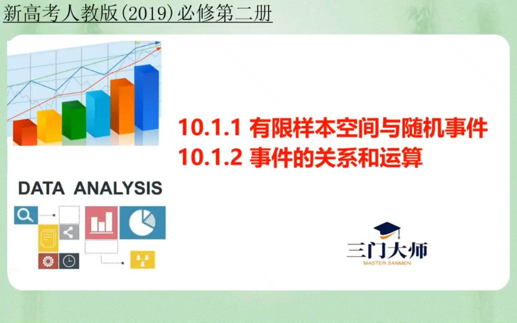 有限样本空间与随机事件及事件的关系和运算哔哩哔哩bilibili