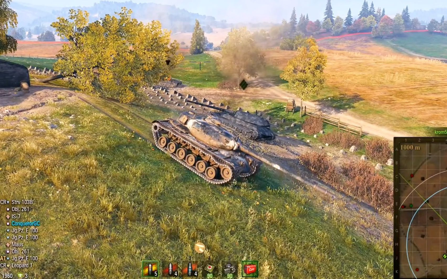 坦克世界原声实况:t110e5:精度与火力的完美结合