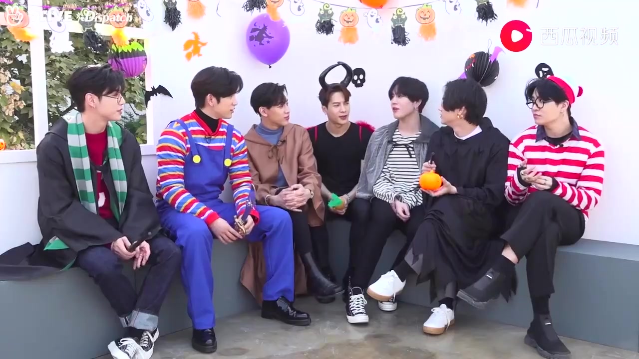 got7综艺大集合六万圣节dispatchdxv幻想的party