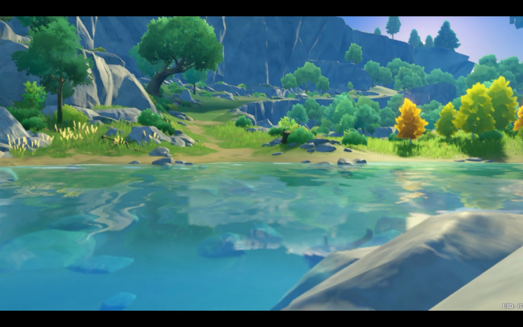 [4k]原神壁纸(水中幻日)