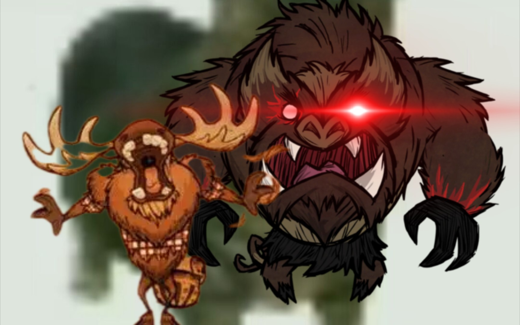 饥荒联机版:教你如何用伍迪鹿人正确打噩梦猪人