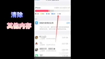 Iphone储存空间里的 其他 是什么 占用了很多空间如何清理 哔哩哔哩 Bilibili