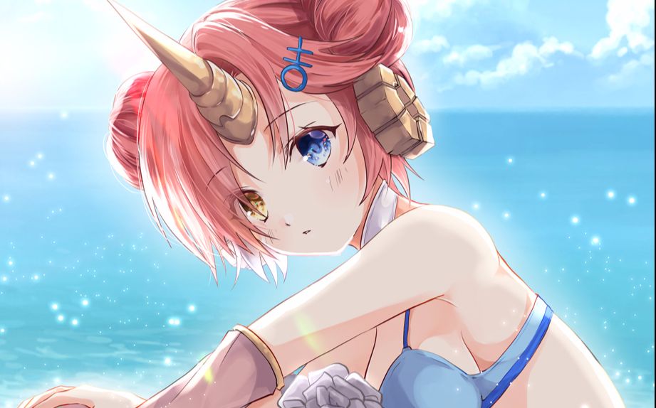 【fgo】恐怖的np率,泳装肯娘宝具连发测试