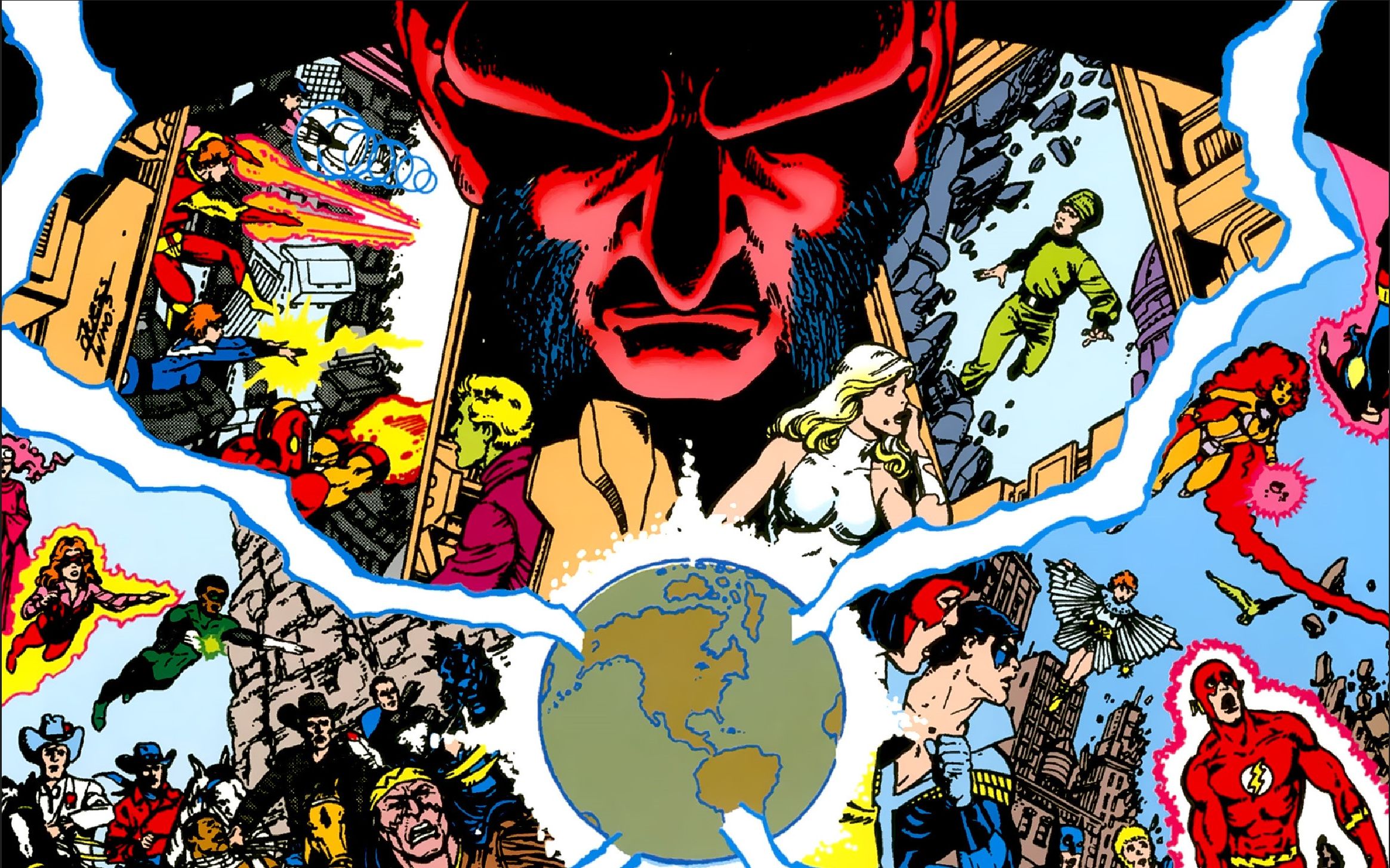 【美漫】dc漫画从头看第3530期-《无限地球危机第3册》(上)