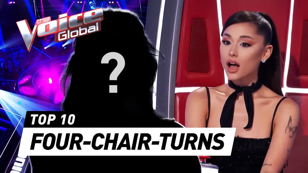 [图]【The Voice Global】在 The Voice 的盲试中令人着迷的 4-CHAIR TURNS